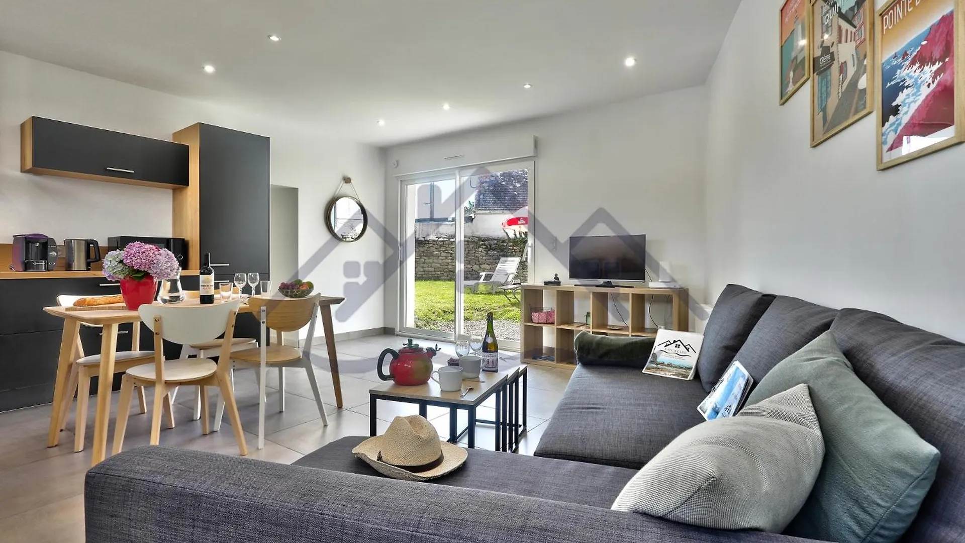 Localise - M44 - Ty Juzolie -Maison De Plain-Pied Avec Jardin Clos A Deux Pas Du Centre, Du Port Et Des Plages Du Guilvinec - Wifi Inclus - Linge De Lit Inclus - Animaux Bienvenus Francja