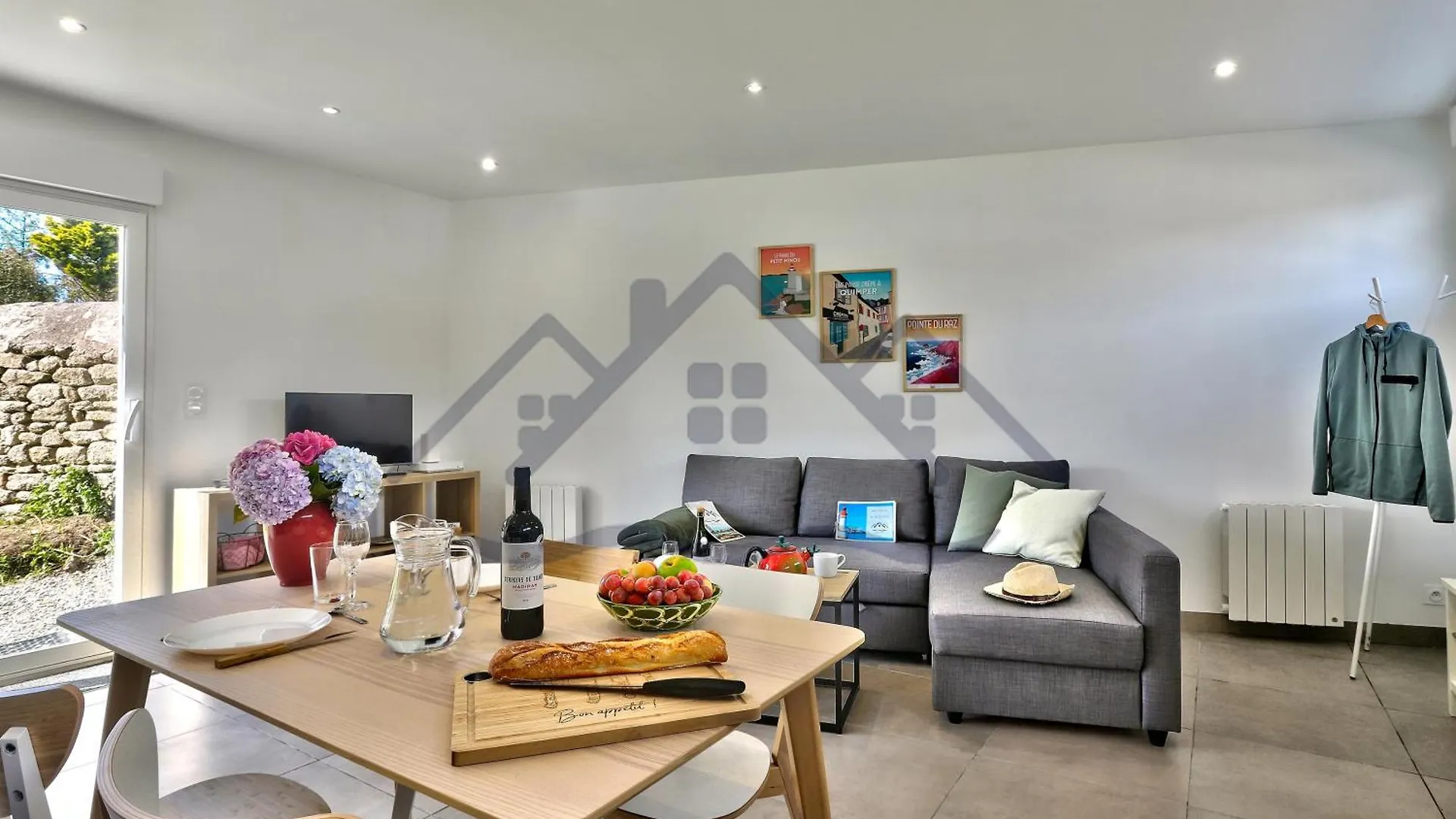 Dom wakacyjny Localise - M44 - Ty Juzolie -Maison De Plain-Pied Avec Jardin Clos A Deux Pas Du Centre, Du Port Et Des Plages Du Guilvinec - Wifi Inclus - Linge De Lit Inclus - Animaux Bienvenus Francja